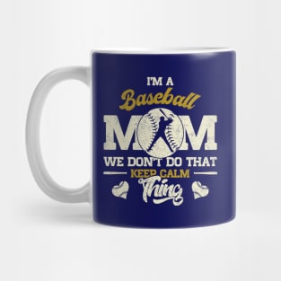 Baseball Mom Mug